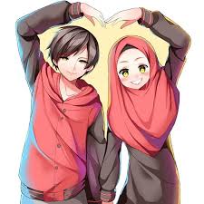 Image of cute profil wallpapers for android apk download. Detail Gambar Muslim Couple Anime Style By Kyourikiko27 On Deviantart