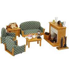 All the calico critter toys are really made well, mainly of hard plastic. Calico Critters Deluxe Living Room Set Educational Toys Planet