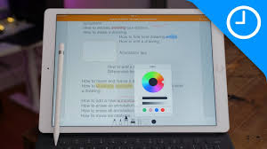 We used the shape outline, shape fill, and text fill commands, available on the format tab under drawing tools. How To Use New Drawing Smart Annotations In Pages For Ipad 9to5mac Youtube