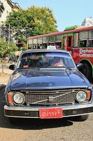 Volvo Taxi Yangon Thailand Taxis Ciudades
