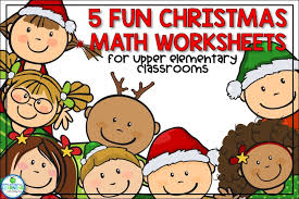 Here you will find a range of different christmas coloring sheets and christmas color by number sheets. 5 Fun Christmas Math Worksheets For Upper Elementary Classrooms Appletastic Learning