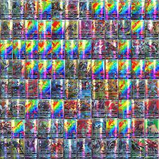 xiaoxingyun 120 assorted pokemon cards 115 gx and 5 mega trading card game cartoon en 2021 carte dracaufeu coloriage simple