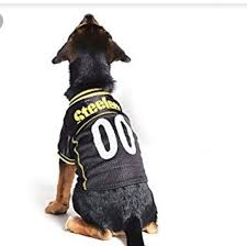 Steelers Dog Jersey Size Large