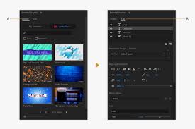 Download unlike our paid products, we currently do not offer technical these lower thirds all animate and function natively in adobe premiere pro cc. Essential Graphics Panel Essential Graphics Premiere Hd Png Download Transparent Png Image Pngitem