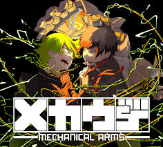 Arm Of The Mechanic Fights Against Boys And Girls Together And Mechaude Is The Battle Action Adventure Animati Concept Art Characters Anime Action Adventure