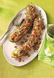 Vegetarisch Gefullte Zucchini Mit Quinoa Und Ahornsirup Von Raspberry Chefkoch Rezept Rezepte Hauptspeise Vegetarisch