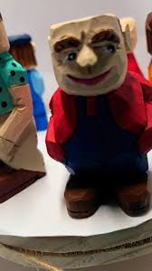 Hobo from Gerald Sears roughout. Others from stock wood.