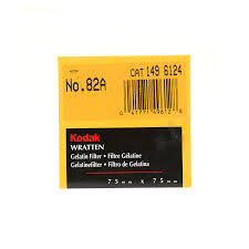 Kodak 75mm 82a Color Conversion Wratten 2 Optical Gel Filter