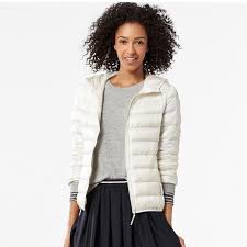 White Uniqlo Ultra Down Jacket Uniqlo Women Jackets