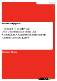 The Right To Equality And Non Discrimination Of The Lgbt Grin