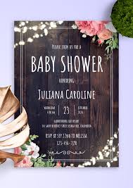 These free, printable baby shower games range from the classic baby shower games that everyone loves to some unique games that will really make the shower feel fresh and interesting. Download Printable Wood Rustic Baby Shower Invitation Pdf