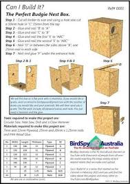 Budgie Nesting Box Plans Google Search Nesting Boxes Diy Nesting Boxes Budgies