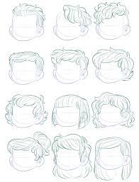 Hair Art Samples Sorry That This Took A While After The Tutorial I Made But I Hope They Come Helpful Download Link Drawing Tips How To Draw Hair Hair Sketch