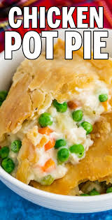 The Best Easy Chicken Pot Pie Recipe Love From The Oven Easy Chicken Pot Pie Recipe Chicken Pot Pie Recipes Easy Chicken Pot Pie