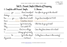 The adverbs in this group are always positioned in front of the adjective (which they intensify). Adverbs Of Frequency Position Exercises Pdf