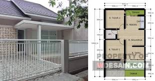 Pengaplikasian untuk contoh rumah masa sekarang seperti yang dapat kita bahas terhadap waktu saat ini melibatkan banyak elemen. Desain Rumah Ukuran 6x10 Meter 1 Lantai Desain Rumah Minimalis