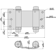 The bifold barn door and hardware system is a simple way to save space in your home. Everbilt 3 In X 3 In Satin Nickel Double Action Spring Door Hinge 14971 The Home Depot