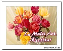 De ziua ta as vrea ca razele blande ale soarelui la multi ani! La Multi Ani Nicoleta Sfantul Nicolae Felicitari Ele Ro