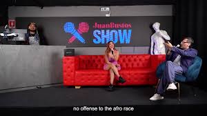 Its.PORN - Jessica Sodi squirts on shy big penis fan in Juan Bustos SHOW  ft. Khloe & Melanie