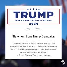 Clarín - ???? AHORA | Comunicado de la campaña de Donald Trump sobre su  estado de salud https://clar.in/4cB9U4c "El presidente Trump está bien y  está siendo revisado en un centro médico local" |
