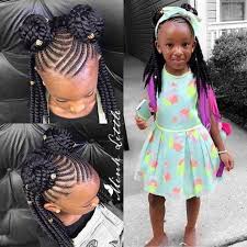 Natural hairstyles for kids mimicutelips. African American Braided Hairstyles Thefashiontamer Com