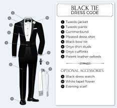 Men S Black Tie Dress Code Black Tie Attire Black Tie Dress Black Tie Dress Code