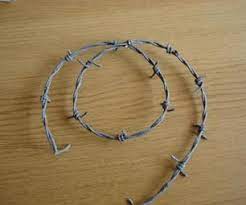 How To Make Cheap Fake Barb Wire Halloween Props Fake Barbed Wire Cheap Diy Halloween Decorations