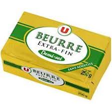 Beurre Demi Sel Extra Fin U 250g Tous Les Produits Beurres Prixing