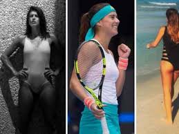 21 on 12 august 2013. Tennis Star Teases Everything In Tight Swimsuit As She Records Landmark Victory Daily Star