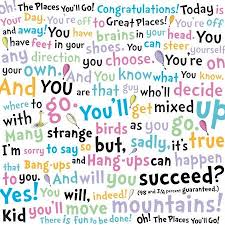 Ek Success Dr Seuss Patterned Paper The Places You Ll Go Clearance Go For It Quotes Seuss Quotes Scrapbook Quotes