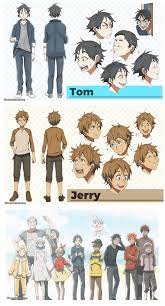 Every episode,tom's fur changes color. Tom And Jerry Gijinka Anime By Cioccolatodorima On Deviantart