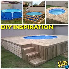 Summer Is Coming Which Means You Ll Need To Cool Off In The Pool Here S A Great Diyproject Idea Build A Swimming Diy Pool Backyard Diy Projects Pallet Pool