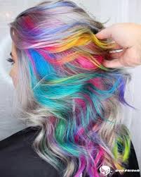 95 Cooles Regenbogen Haar Das Es Wert Ist 2019 2020 Ausprobiert Zu Werden Rainbow Hair Color Cool Hair Color Hair Styles
