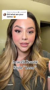 Replying to @rebecca.☕️ @Araceli Beauty #aracelibeauty#makeup#lashes#fyp