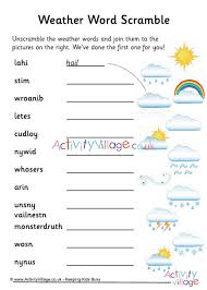 Check spelling or type a new query. Weather Word Scramble