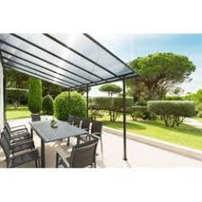 Pergola Adosse Belize 4x3 M En Aluminium Et Polycarbonate Hesperide Pergola Idees De Patio Pergola Couverte