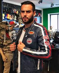 Nikolalozina Is Charmed By Our Leather Jacket Thank You Guy Leatherjackets Motojacket Bikerjacket Jackets Vin Jackets Leather Jacket Vintage Jacket