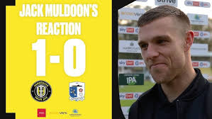 Jack Muldoon post Barrow