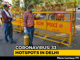 Under the lockdown, apart from the curbs that were enforced during the recent weekend curfew, private offices, construction delhi chief minister arvind kejriwal announced the extension of the ongoing lockdown till may 3. 3 New Covid 19 Hotspots In Delhi As Pm States Agree Lockdown Extension