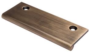 Edge Pull Antique Brass Finish Solid Brass Edge Pulls For Use On Drawers And Various Door Types Simple Cupboard Handles Modern Drawer Handles Cupboard Doors