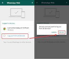 You may want to use a firewall or an app which drain the permissions while you dont want to be connected. How To Logout From Whatsapp App And Whatsapp Web