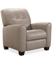 Furniture Kaleb Tufted Leather Recliner Created For Macy S Reviews Recliners Furniture Macy S Recliner Chair Leather Recliner Chair Kids Recliner Chair