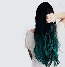 This color is easy to use, conditioning, long lasting, and fades b. Blue Green Ombre Hair Hair Styles Long Hair Styles Hair Highlights