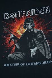 Iron maiden t shirt legacy of the beast aces high band logo official mens black size. Pin On Derrik