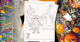 Halloween color by number theme halloween halloween crafts holidays halloween halloween coloring pages coloring pages for kids coloring books alphabet coloring fall coloring. Get Our Easy Subtraction Worksheets Halloween Themed