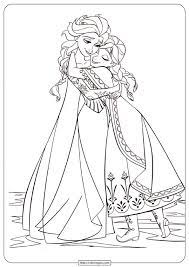When it gets too hot to play outside, these summer printables of beaches, fish, flowers, and more will keep kids entertained. Disney Frozen Anna And Elsa Pdf Coloring Pages