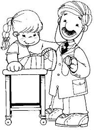 Hojas De Trabajo Deberes De Los Ninos Derechos De Los Ninos Doctor Para Colorear