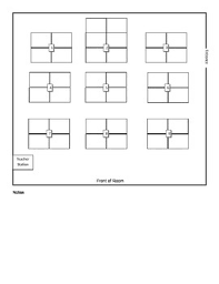 Seating Chart Groups Of 4