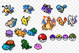 This mod adds nearly 510 of the cute critters to the game. Pokemon Pixel Art Pokemon Art Pixel Art Hd Png Download 1570x1000 4293663 Pngfind