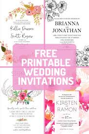 Wedding Invites Free Printables Wedding Invitations Free Wedding Invitations Diy Wedding Shower Invitations